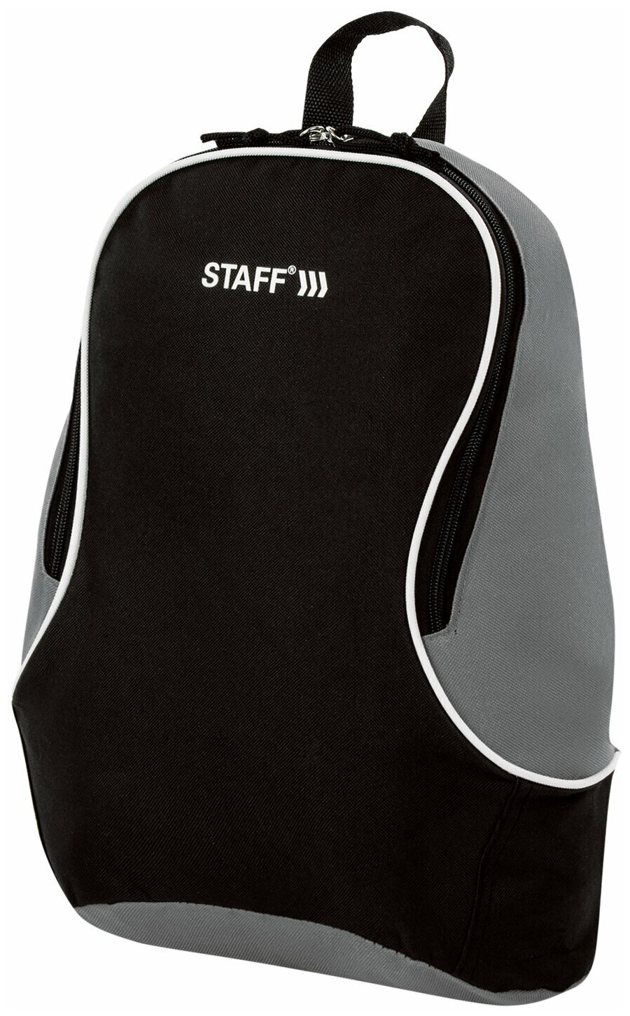 Рюкзак Staff Flash универсальный, черно-серый, 40х30х16 см