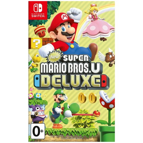 Игра New Super Mario Bros U Deluxe Switch Русская Версия Картридж на Nintendo Switch уценка 7199₽