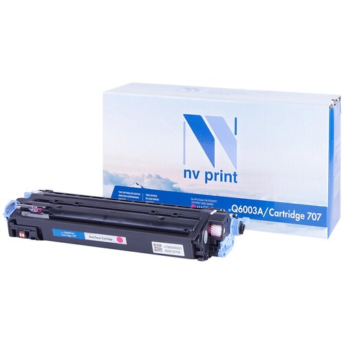 Картридж Q6003A (124A) Magenta для принтера HP Color LaserJet 1600; 2600; 2600N; 2605; 2605dn; 2605dtn картридж ds для hp 2605dn