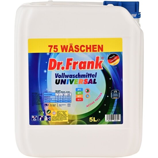 Гель для стирки Dr.frank универсальный, 5 л 75 стирок