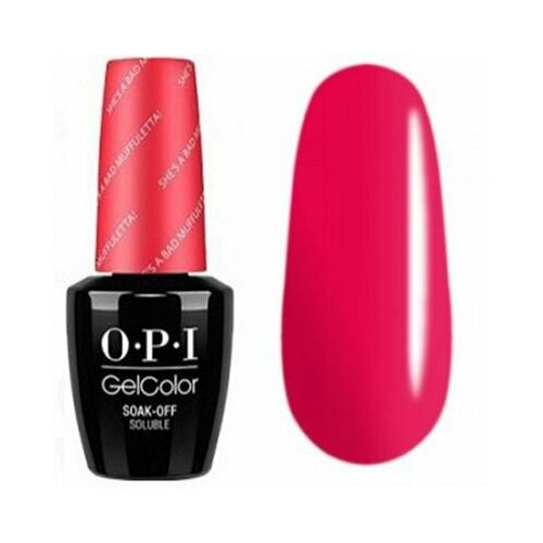 OPI Гель-лак GelColor She's a Bad Muffaletta, 15 мл