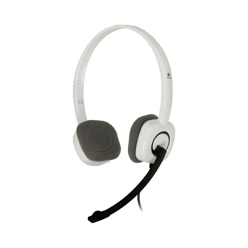 Наушники с микрофоном Logitech H150 белый/черный 1.8м накладные оголовье (981-000453)