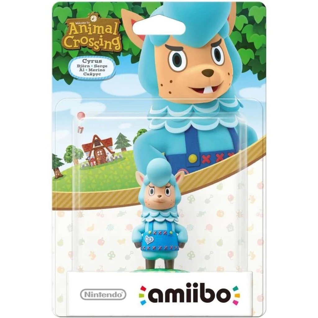 Фигурка Amiibo Cyrus из Animal Crossing