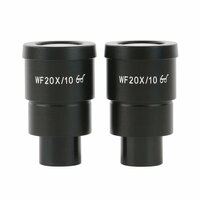 2 шт. WF5X WF10X WF15X WF20X WF30X широкополевой окуляр для бинокулярного тринокулярного стереомикроскопа 30 мм Интерфейс установки