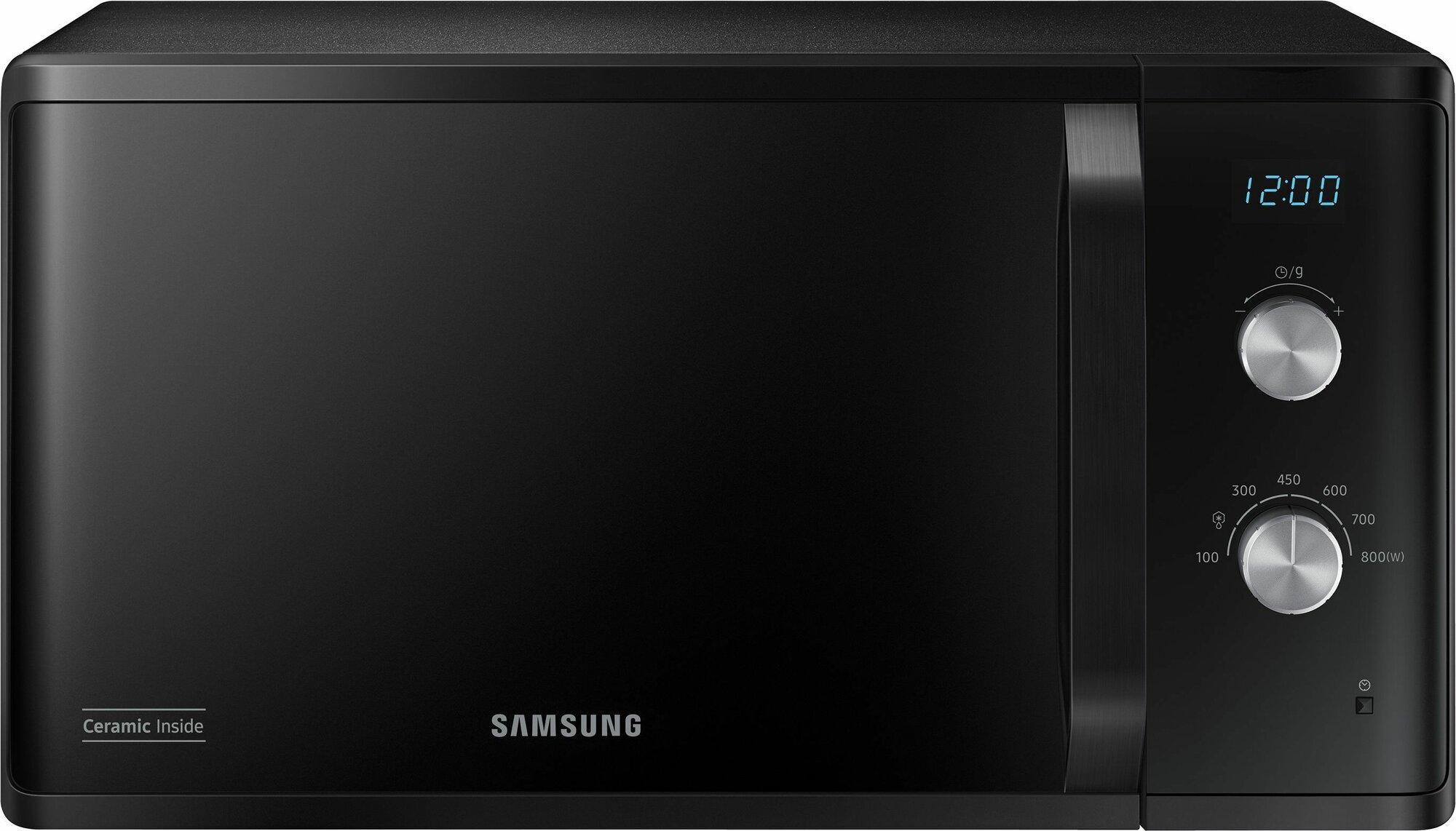 Микроволновая печь Samsung ME81MRTB 23 литра 800 Ватт биокерамическое покрытие черная