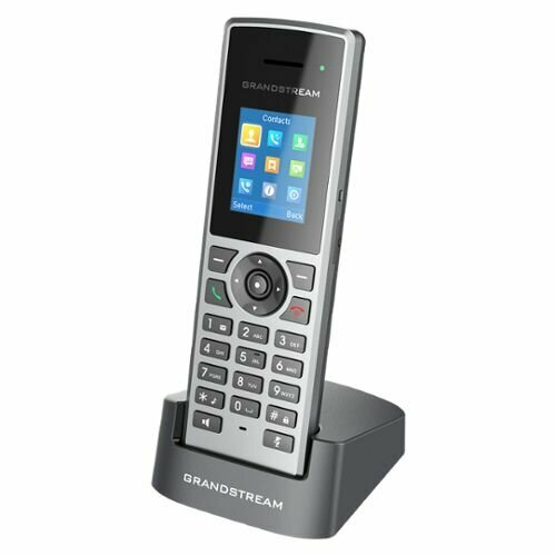 Дополнительная трубка - IP-телефон Grandstream DP722 DECT 10 SIP аккаунтов 18 цветной дисплей 128x160 конференция на 3 абонента 35 jack 7550₽