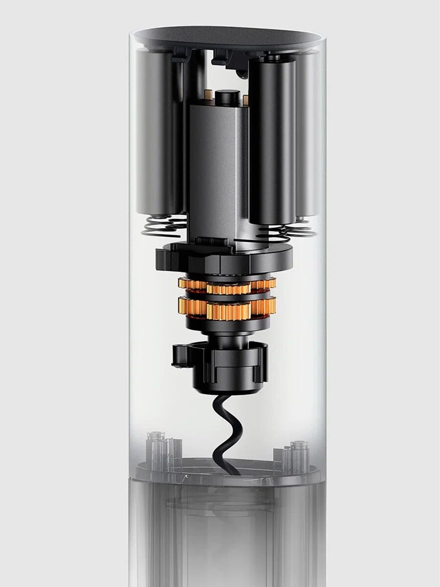 Электрические Штопоры Xiaomi Электрический штопор Mijia Xiaomi с резаком для фольги, черный, CN