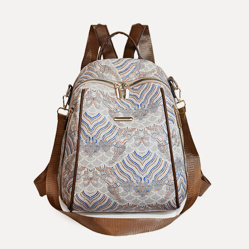 Изображение товара Рюкзак, бежевый, в национальном стиле