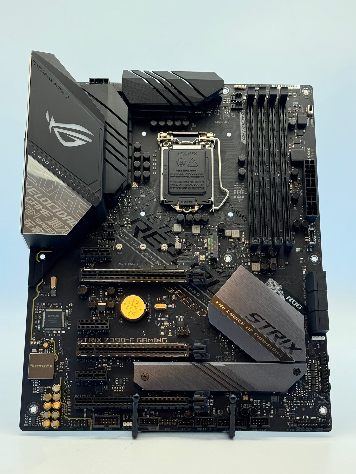 Материнская плата ASUS ROG STRIX Z390-F GAMING, LGA 1151v2, Intel Z390, ATX, Ret