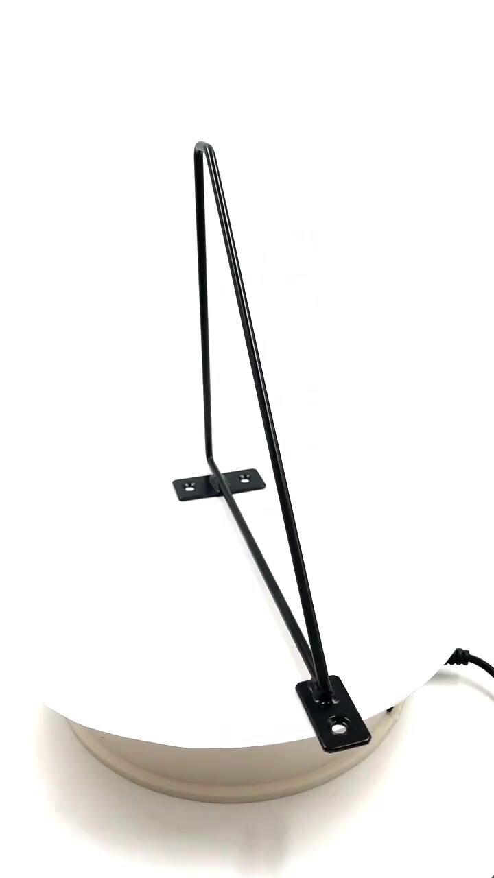 Кронштейн для полки 199*165мм, матовый черный, 2 шт. — фото 1