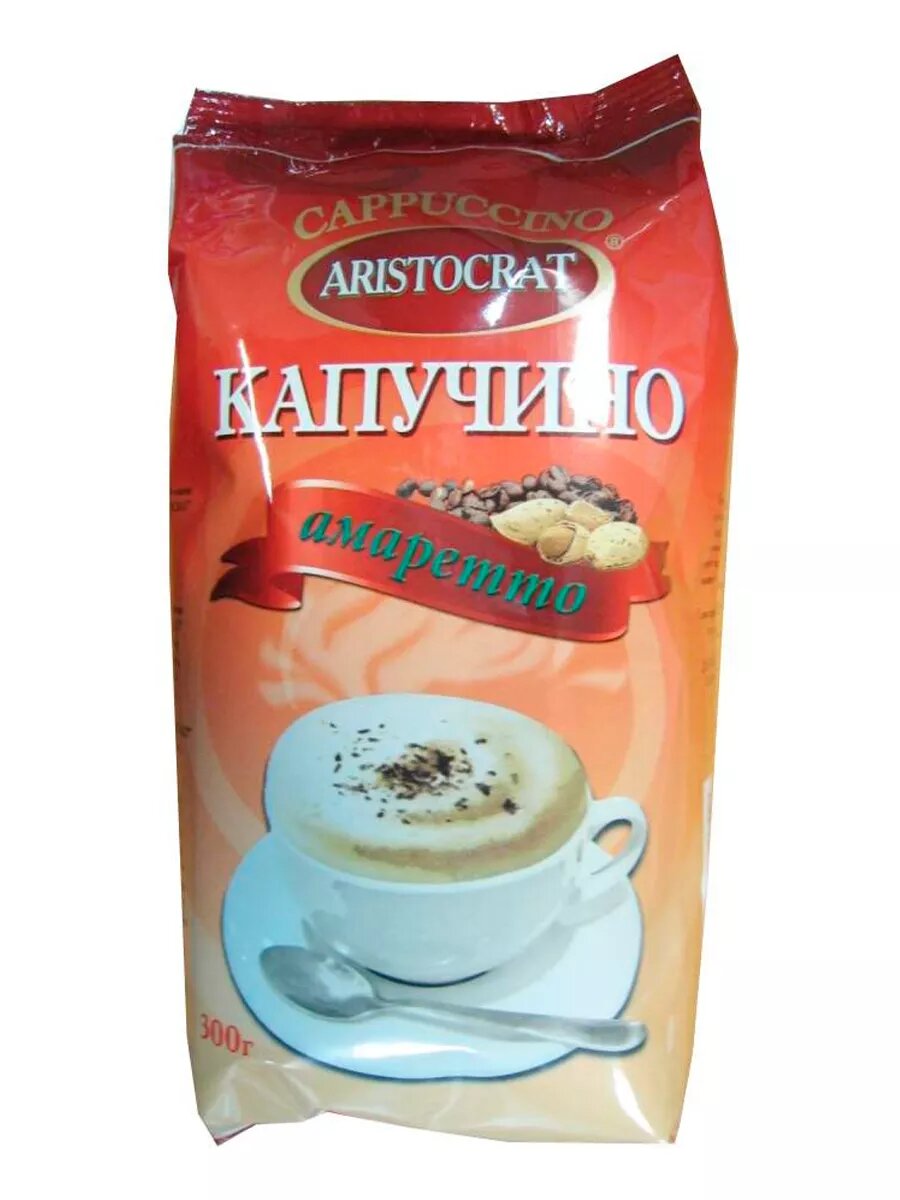 Растворимый кофейный напиток от ARISTOСRAT "Амаретто", 300 г