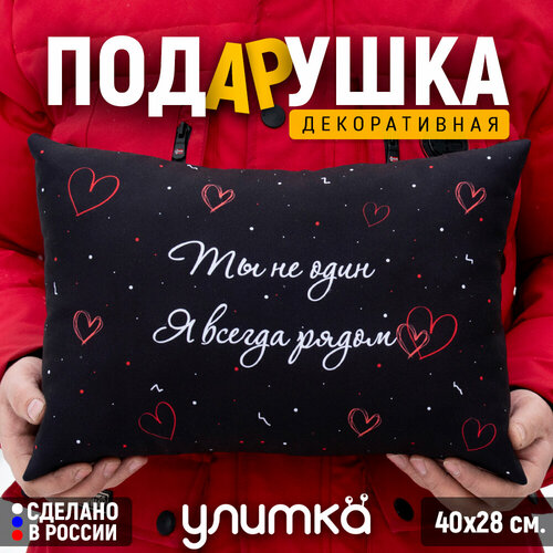 Подушка декоративная Подарок парню или мужу на день рождения 1385₽