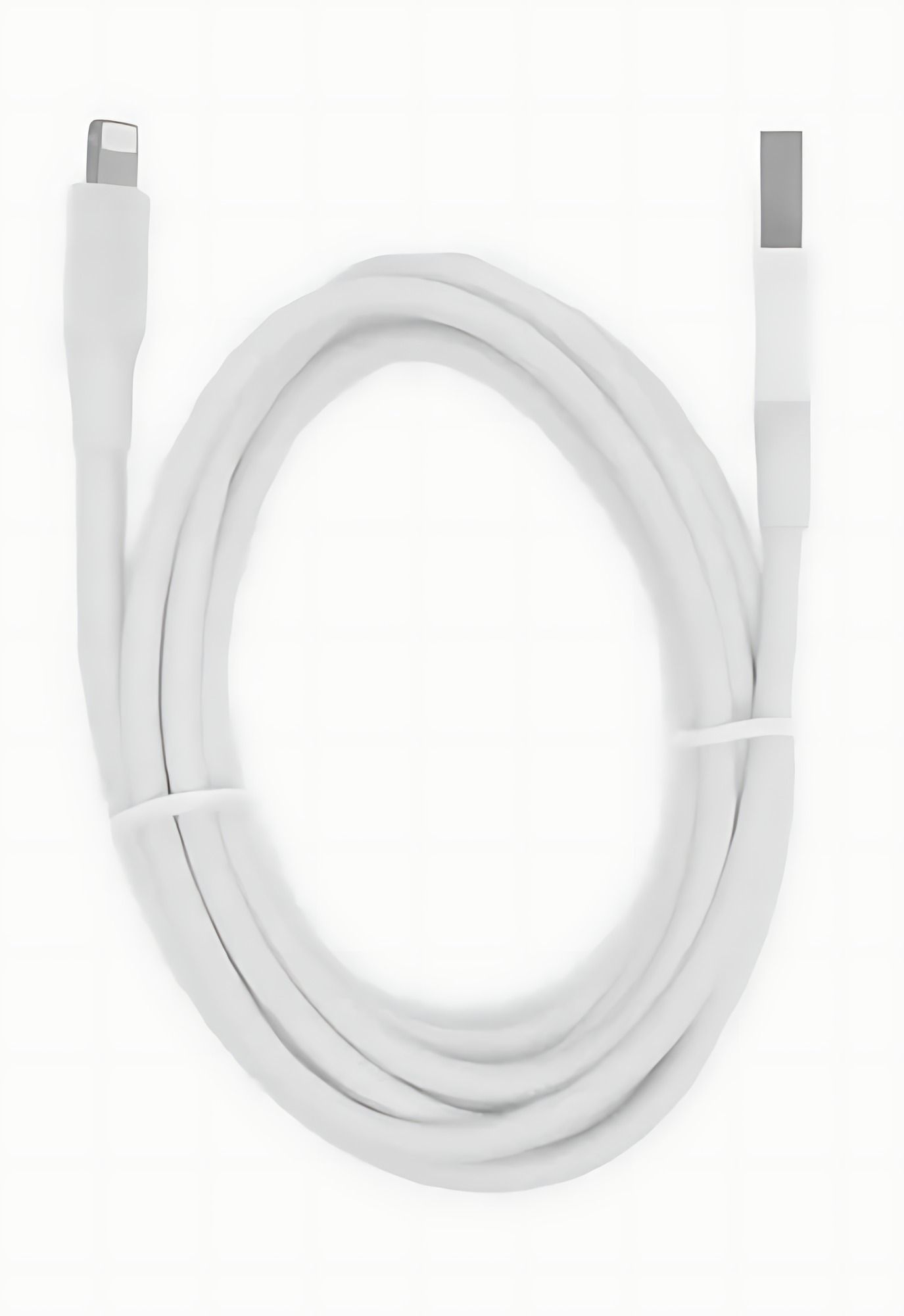 Кабель зарядки UGREEN MFi USB Lightning для iPhone Apple Айфон белый 0,5м