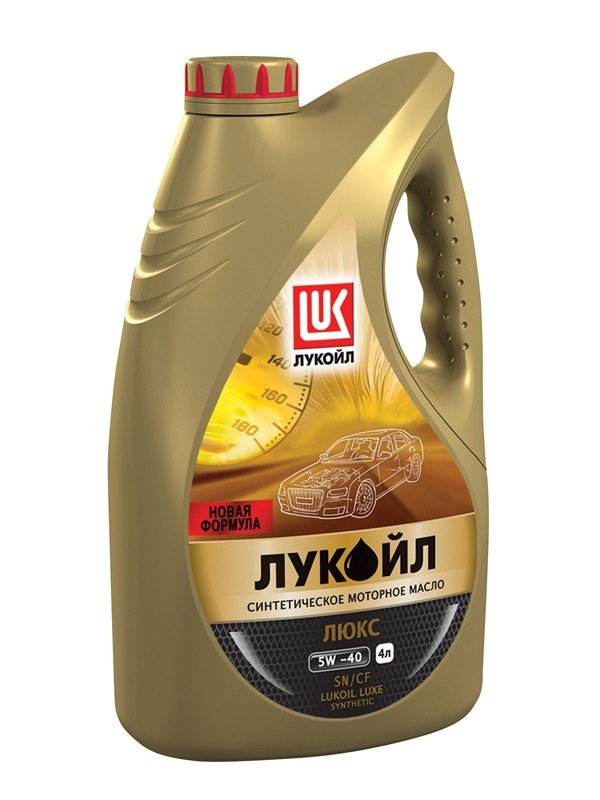 Масло моторное ЛУКОЙЛ Люкс 5W40 4л синтетика SN/CF