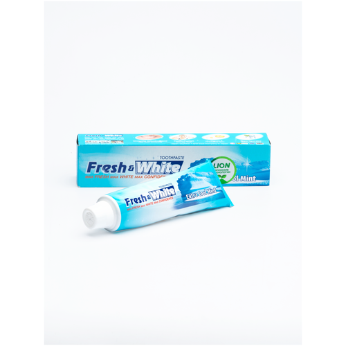 Зубная паста LION Fresh & White Extra Cool Mint, 160 г
