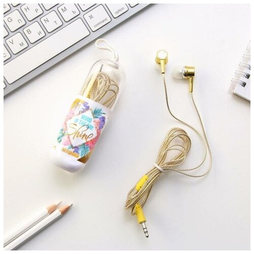 Наушники вакуумные в колбе Shine модель VBT 14 449₽