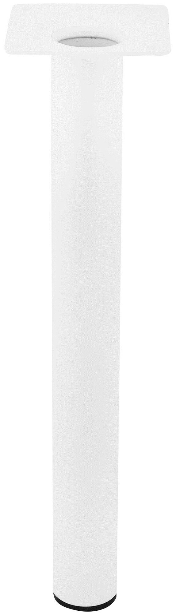 Tech-Krep Ножка D30х300 круглая, нерегул, белая - накл. 151267 - фотография № 1