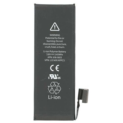 Аккумулятор для смартфона Apple iPhone 5, 616-0610, AAP353292PA, 3.8V, 1440mAh, код mb006723