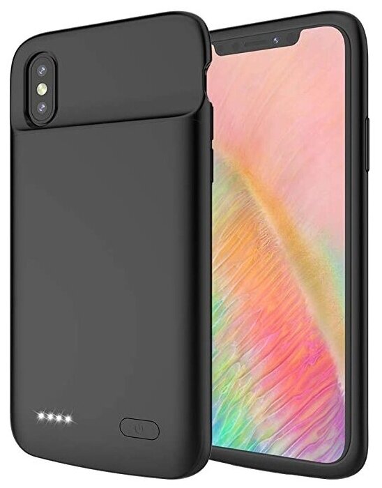 Чехол-аккумулятор для iPhone X/XS 4100мАч InnoZone XDL-629M - Черный