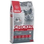 Сухой корм BLITZ ADULT CATS CHICKEN для взрослых кошек с Курицей 2 кг - изображение
