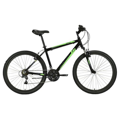 Велосипед Black One Onix 26 Alloy черный/зеленый/серый 2020-2021 L(20')(HD00000407)