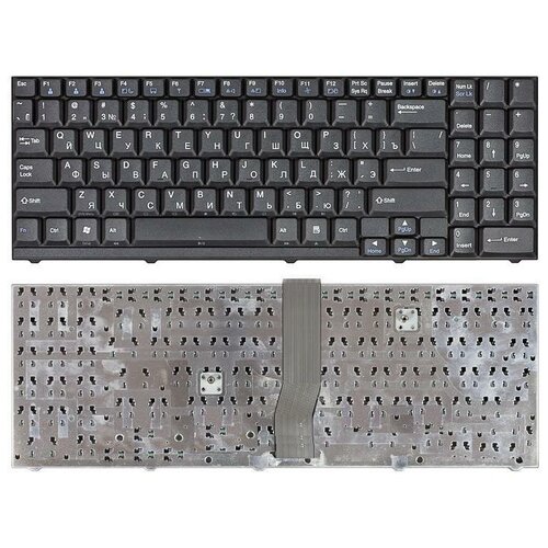 Клавиатура для ноутбука LG LW60 LW70 LW65 LW75 LS70 M70 черная корпус lg kp105 kp106 серебро с клавиатурой