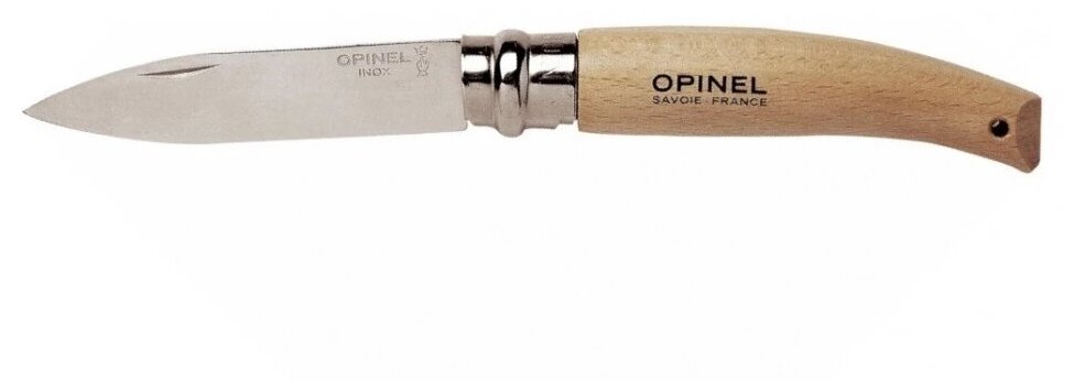 Нож Opinel серии Nature №08 садовый, рукоять - бук 001216 Opinel 1216 - фотография № 1