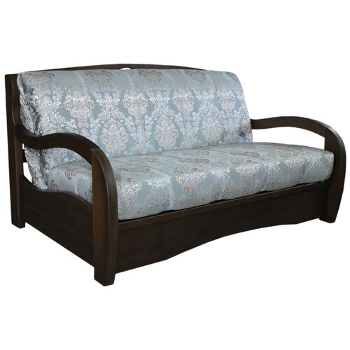 Диван кровать механизмом аккордеон боковинами из массива бука 140*200