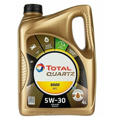 Масло моторное Total Quartz 9000 FUT. NFC SAE 5W-30 синт. (4л)