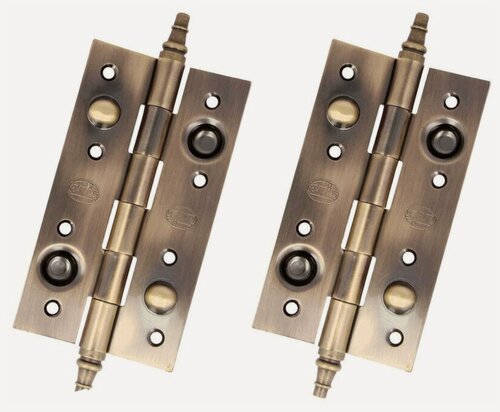 Изображение товара Петля покрытие бронза универсальная AMIG, Артикул 561-150х80-BR(2), комплект 2 штуки