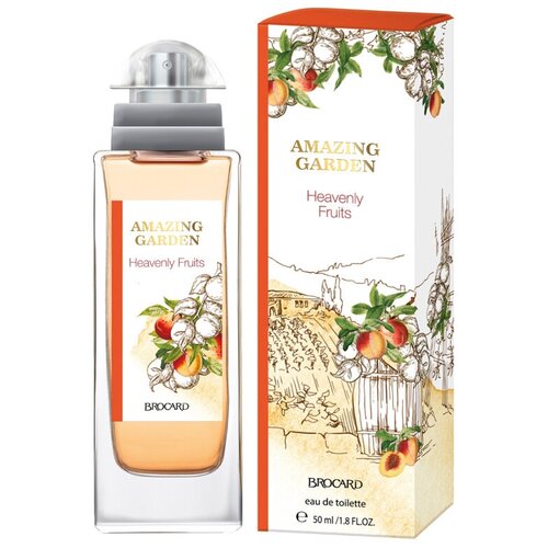 женская парфюмерия brocard amazing garden morning dew Туалетная вода Brocard Amazing Garden Heavenly Fruits 50 мл.