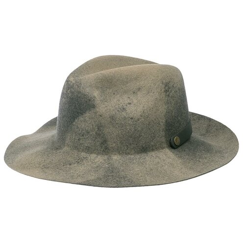 фото Шляпа федора bailey, шерсть, утепленная, размер 55, коричневый
