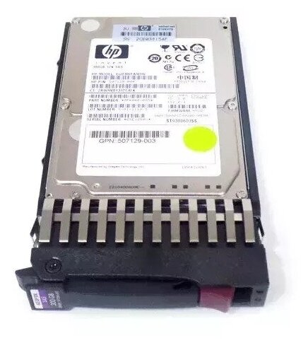 Жесткий диск HP 300-GB 6G 10K 25 DP SAS [518194-002]