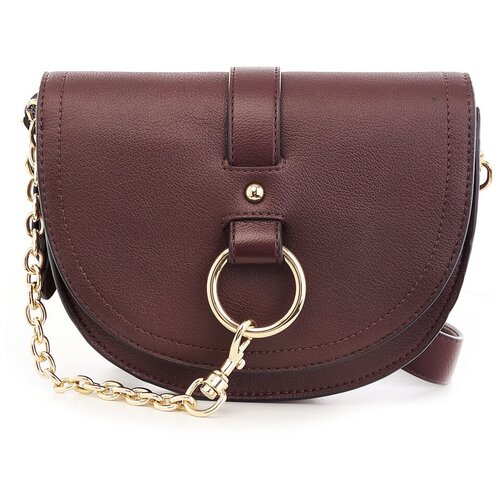 фото Сумка седло с декоративной цепью twinset