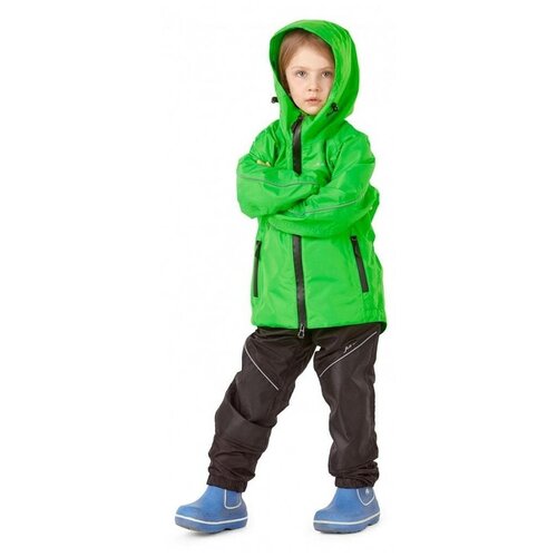 Dragonfly Детский комплект дождевой (куртка, брюки) EVO Kids GREEN (мембрана) (р. 116-122)