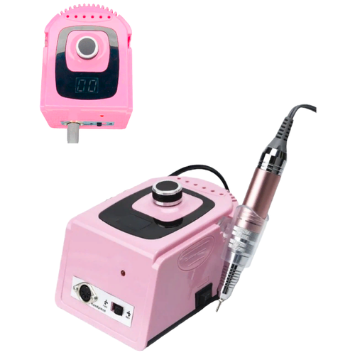 Аппарат для маникюра и педикюра ZS-715, 65 W 45000 об/мин розовый