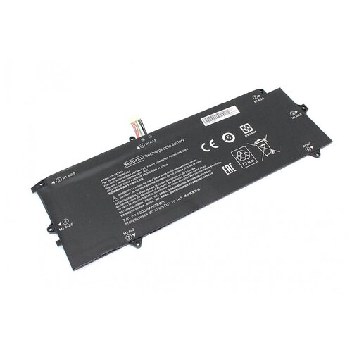 аккумулятор oem совместимый с hstnn db7f mc04xl для ноутбука hp elite x2 1012 g1 7 6v 5000mah черный Аккумулятор для HP Elite x2 1012 G1 (MG04XL) 7.6V 5000mAh