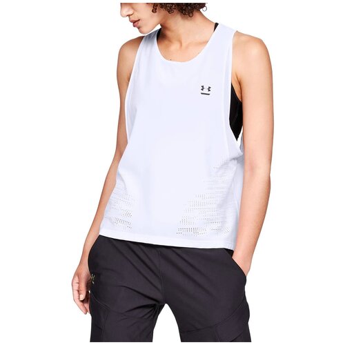 Майка Under Armour Perpetual Woven Tank-WHT Женщины 1318054-100 XL