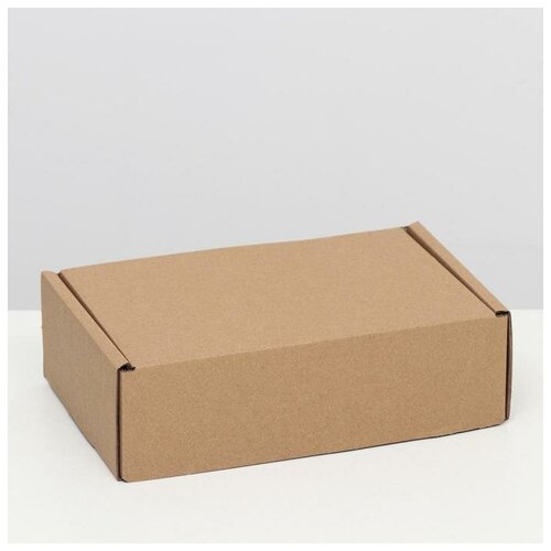 Коробка самосборная "Почтовая", бурая, 26 x 17 x 8 см