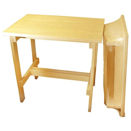 стол для бани 1000х590х760 мм, осина, высший сорт