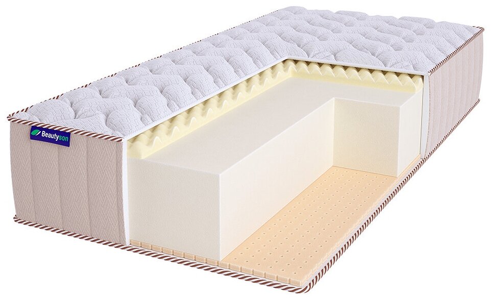 Матрас Beautyson Roll Foam 18 Massage Latex Lux 140х195