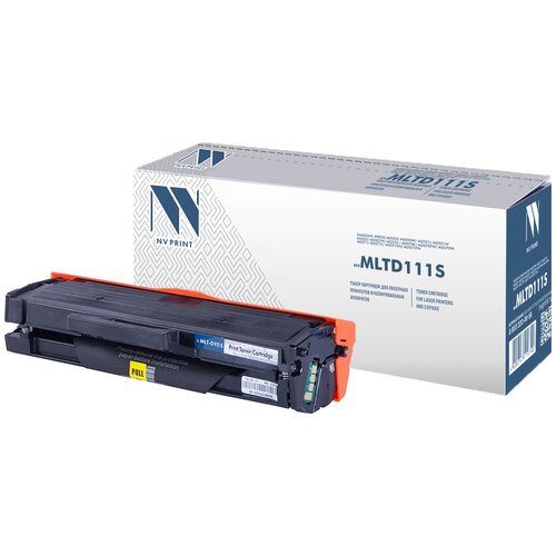 Картридж NV Print MLT-D111S для Samsung, 1000 стр, черный картридж nv print nv mltd111s set2