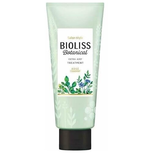 Bioliss botanical extra airy маска для придания объема волосам, с ароматом свежих трав и цитрусовых, 200 гр