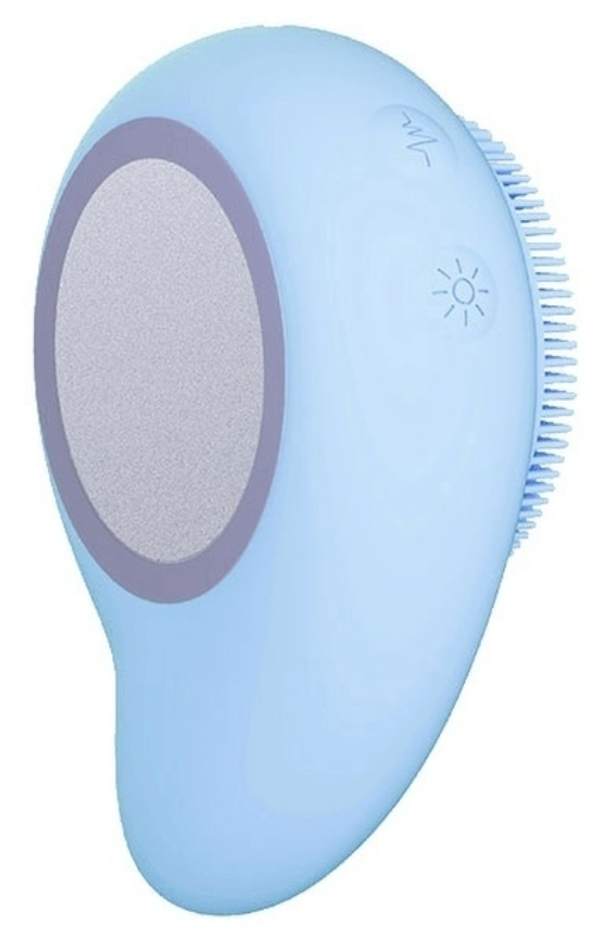 Многофункциональный массажер для чистки лица FitTop L-Clear II, голубой - фотография № 1