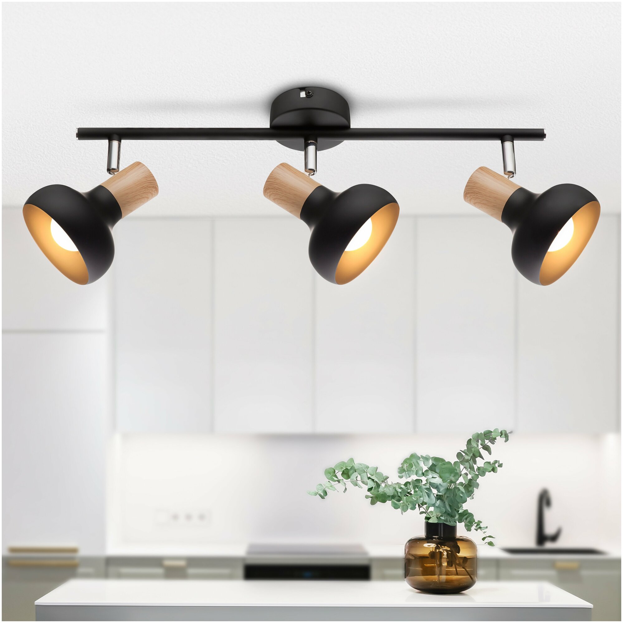 фото Светильник потолочный накладной Rivoli Lorrany 7053-703 Е14, 40 Вт