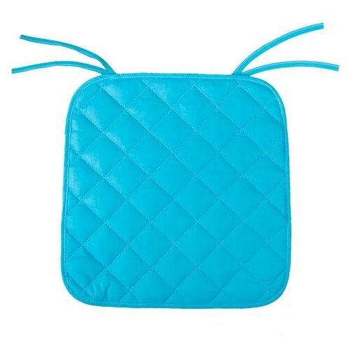 Подушка на стул/с завязками/для кухни/35x38/хлопок/поплин