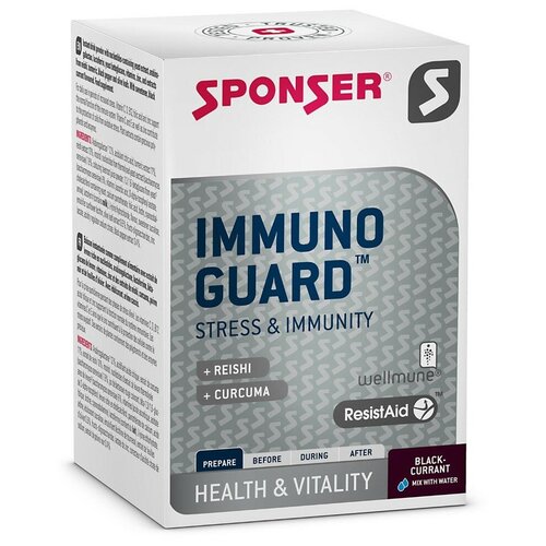 Sponser Immunoguard Черная смородина, 10х4г sponser creatine pyrumax 280капс