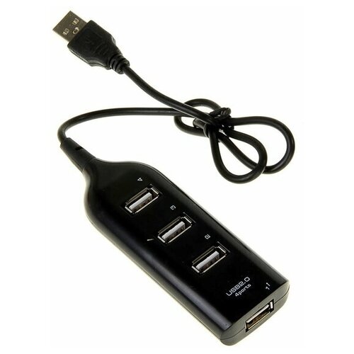 USB-разветвитель HUB LuazON HGH-63009 на 4 порта микс 35100₽