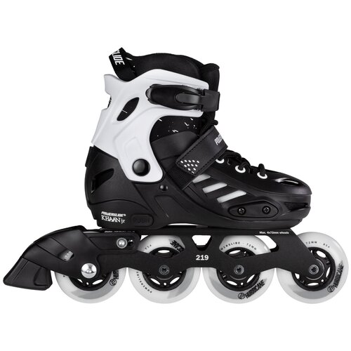 Роликовые коньки Powerslide Khaan Junior SQD Black/White (EUR:27-30)