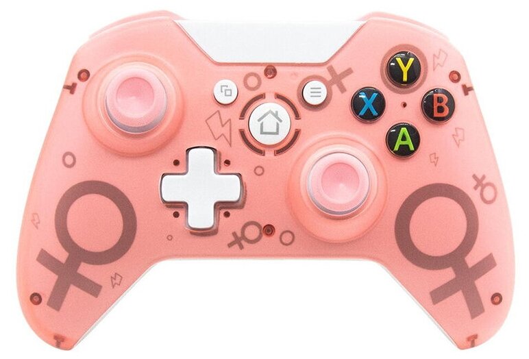 Беспроводной геймпад Controller Wireless N-1 24G Pink Xbox One PS3 PC